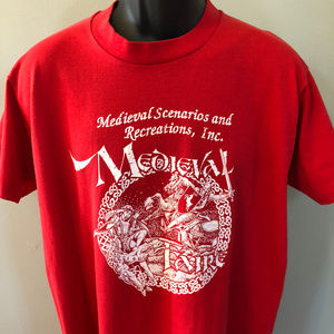 90s Medieval Faire Shirt Dragon Knight Renaissance